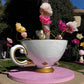 Tea Pot X - large white - Custom Prop Rentals