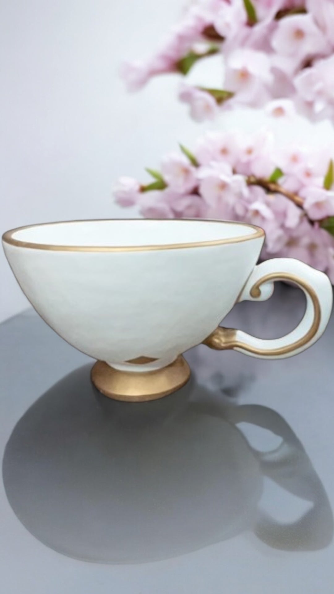 Tea Pot X - large white - Custom Prop Rentals