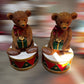 Teddy Bear on Drum - Custom Prop Rentals