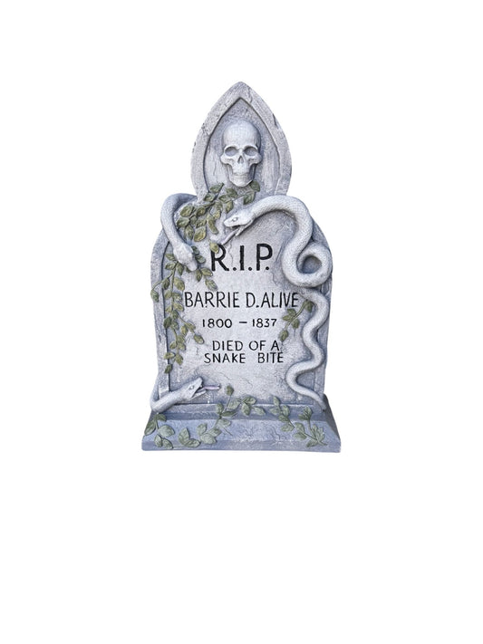 Tombstone RIP Snakes - Custom Prop Rentals