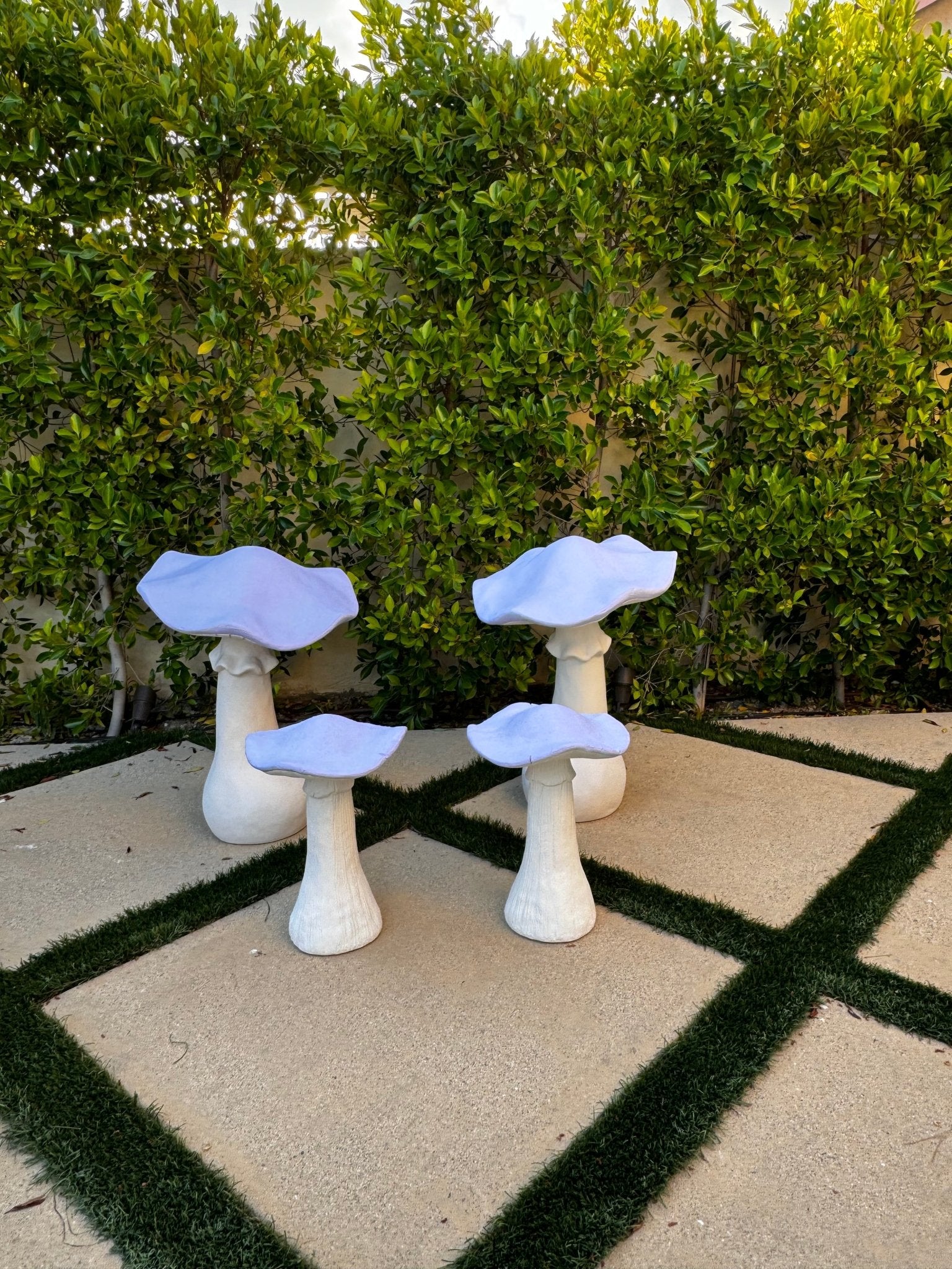 Umbrella Mushroom Lavender Medium - Custom Prop Rentals
