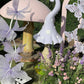 Whimsical Mushroom Lavender 5 1/2 ft - Custom Prop Rentals