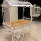 White Antique Cart - Custom Prop Rentals