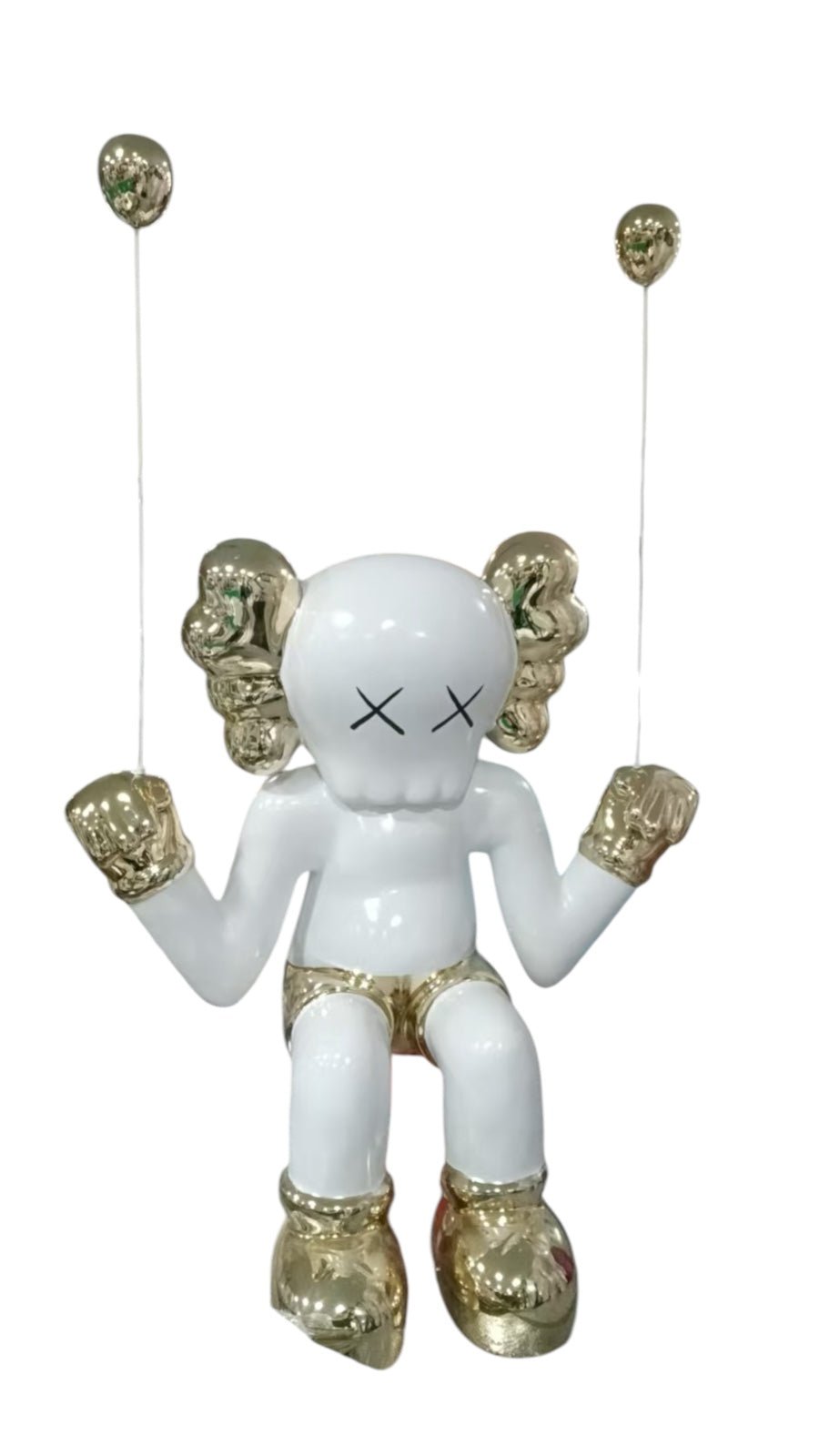 White Kaws Sitting - Custom Prop Rentals