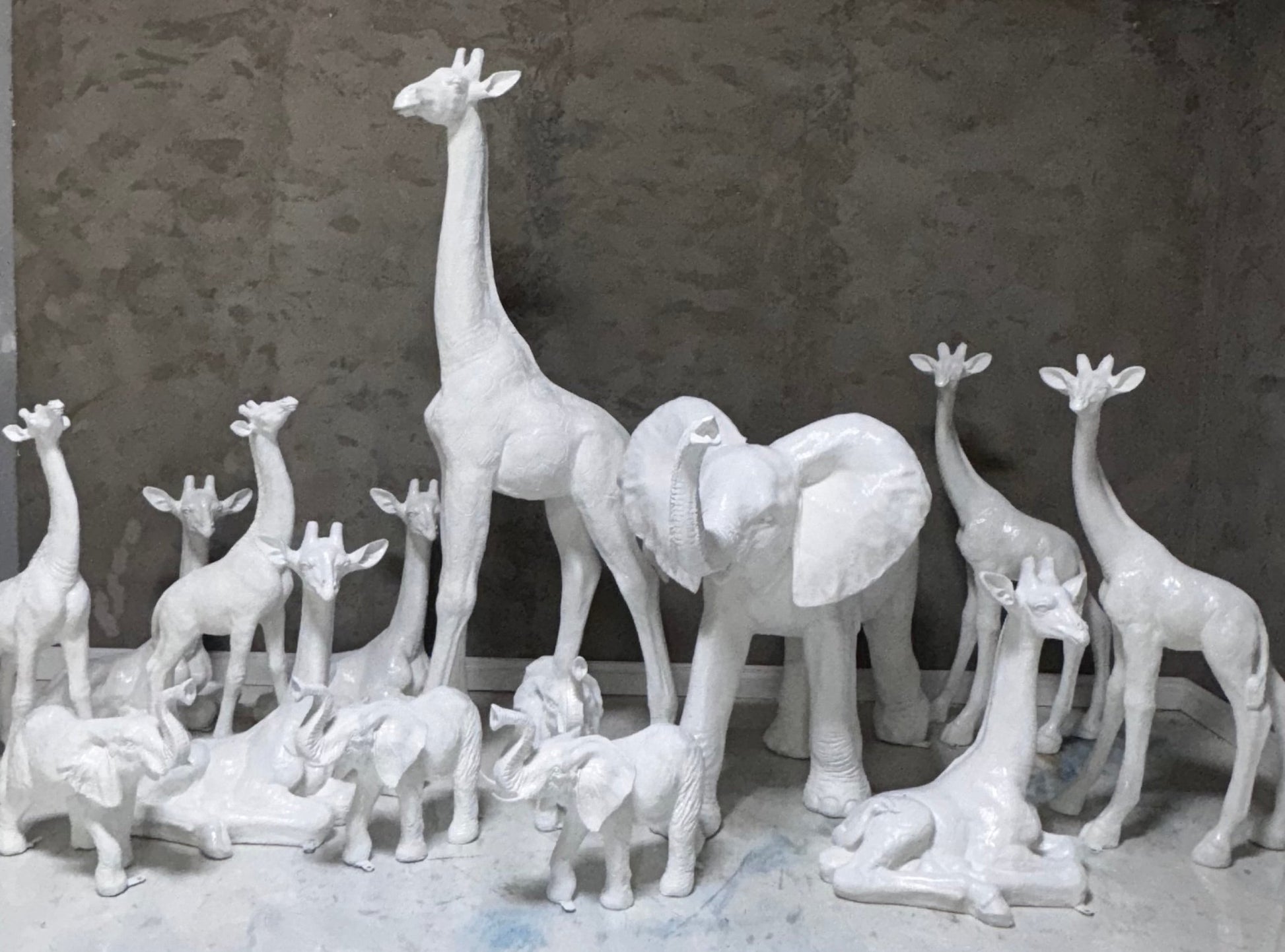 White Safari Animal Package - Custom Prop Rentals