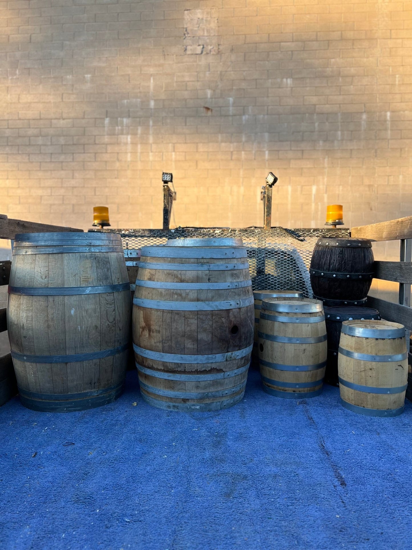 Wine Barrel Medium - Custom Prop Rentals