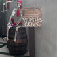 Wine Barrel Planter - Custom Prop Rentals