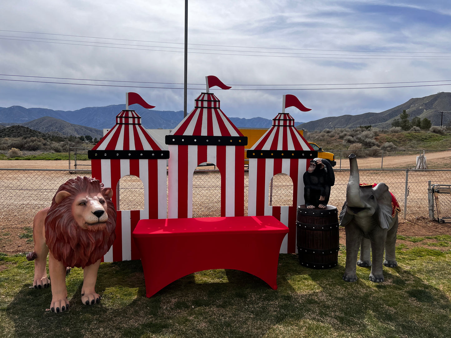 Circus Back Drops Flat