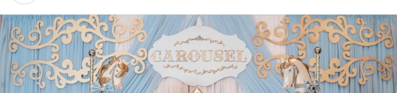 Sign Carousel Blue