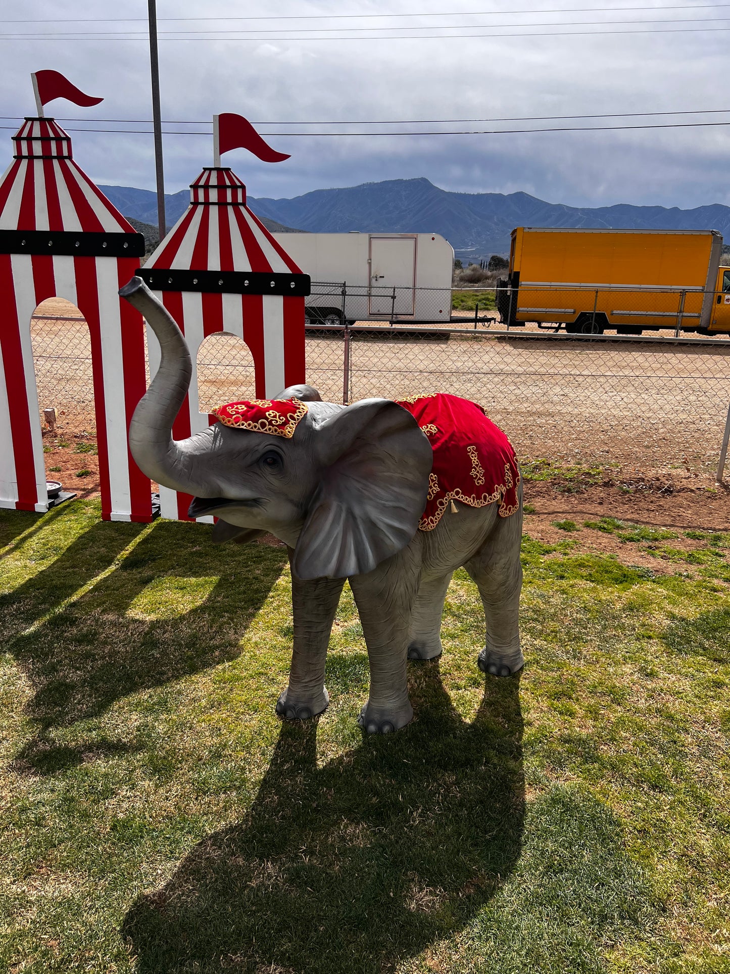 Elephant Red Dress