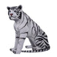 Siberian Tiger Sitting  Life Size