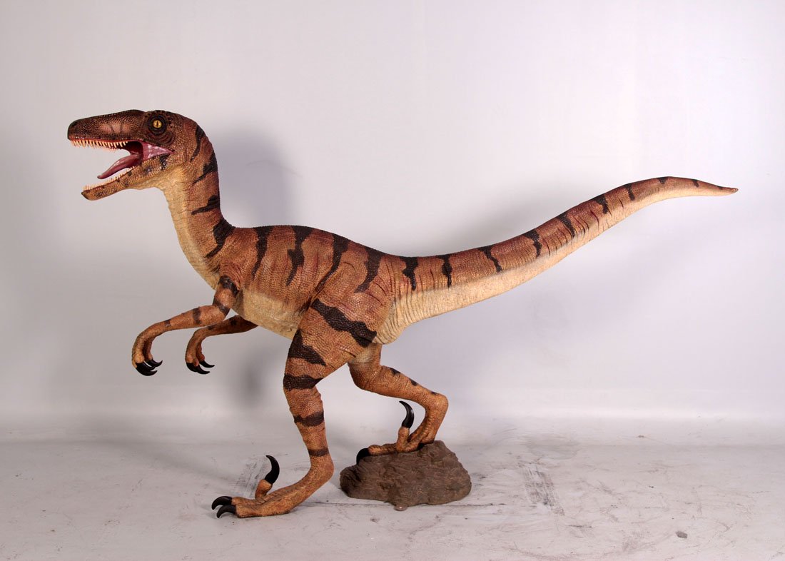 Velociraptor (Echo) Brown/Orange Dinosaur