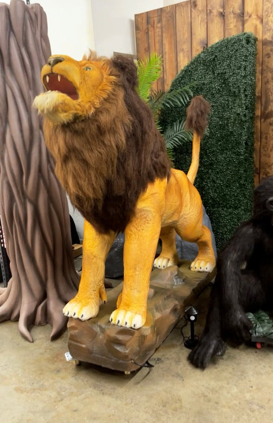 Animated Lion - Custom Prop Rentals