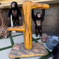 Animated Monkey Tree Stump - Custom Prop Rentals