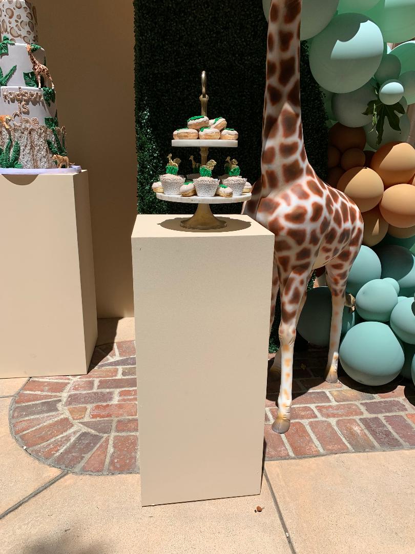 Cake Stand 36x16 - Custom Prop Rentals
