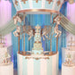 Carousel w/ Horses (Gold) - Custom Prop Rentals