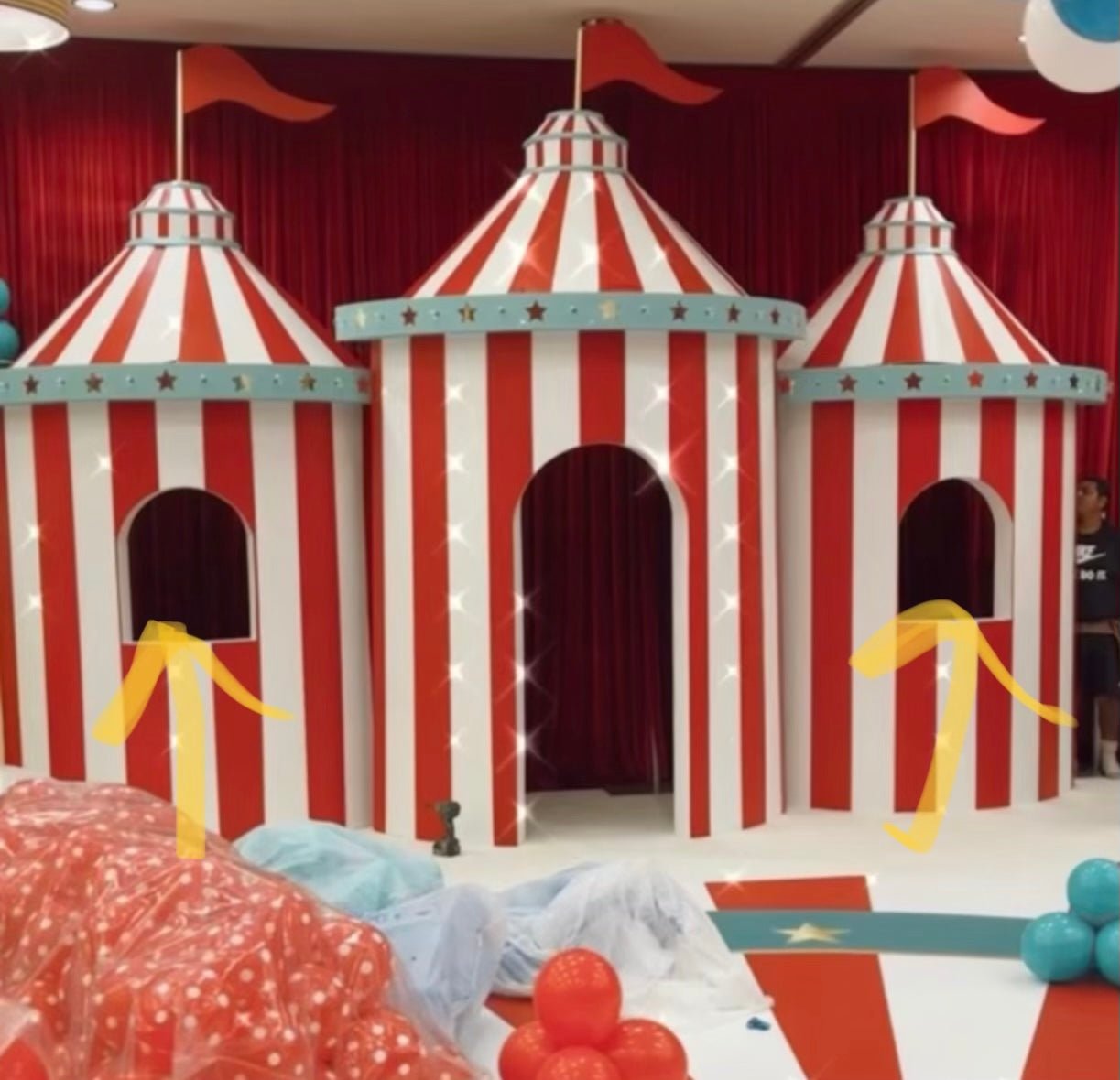 Circus 3 panels 3 - D - Custom Prop Rentals