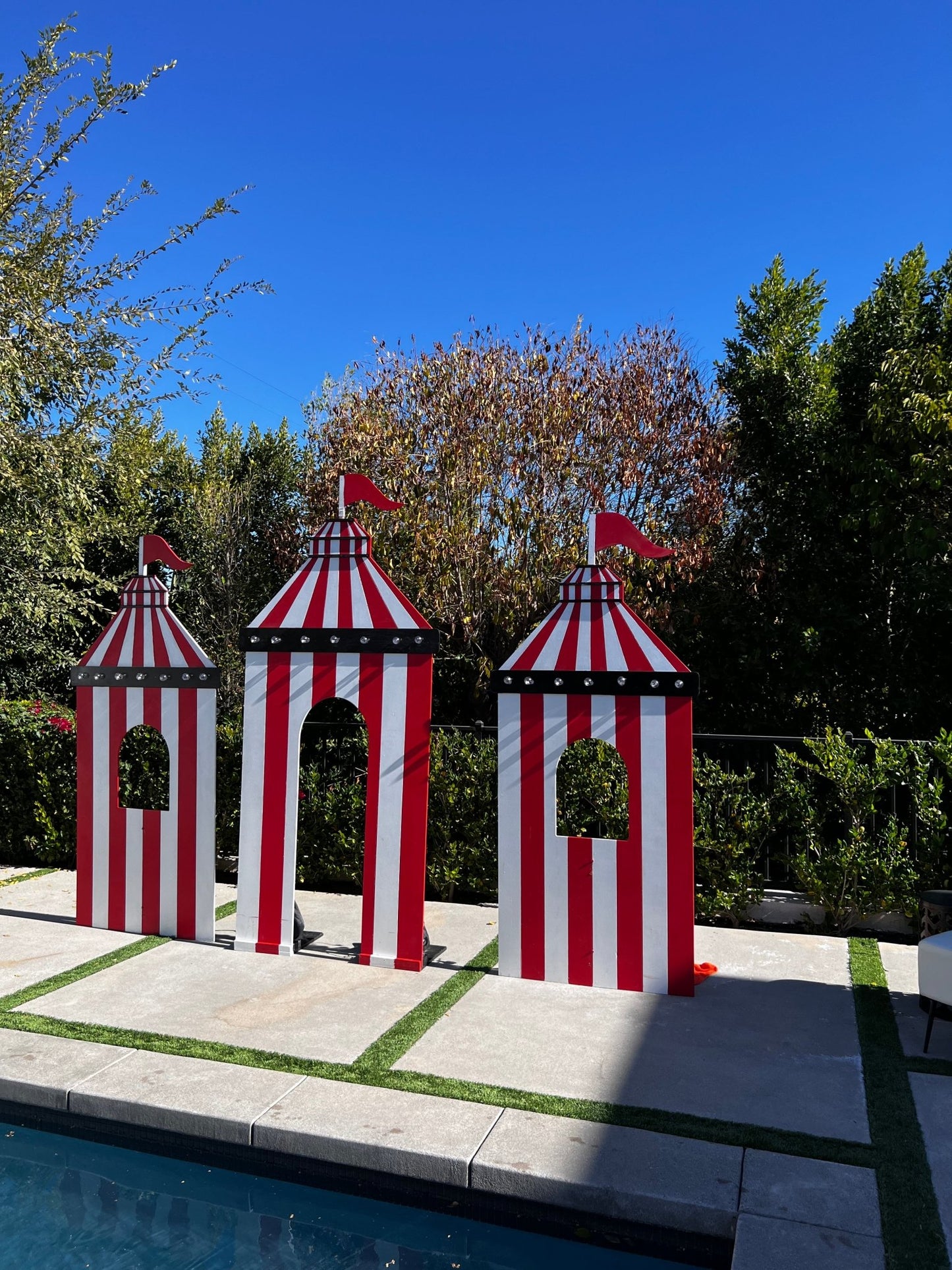 Circus Back Drops Flat - Custom Prop Rentals