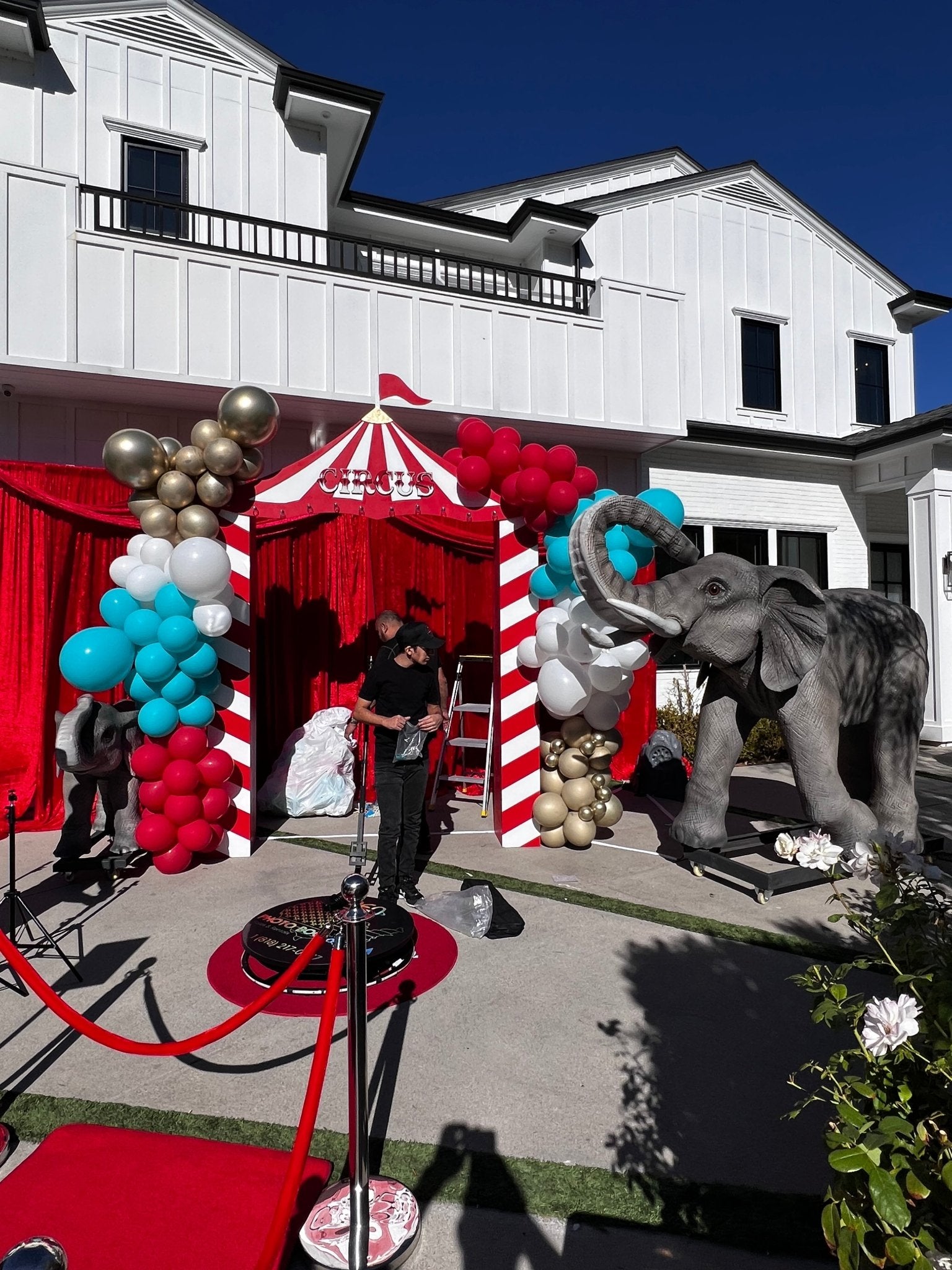 Circus Entrance Gate - Custom Prop Rentals
