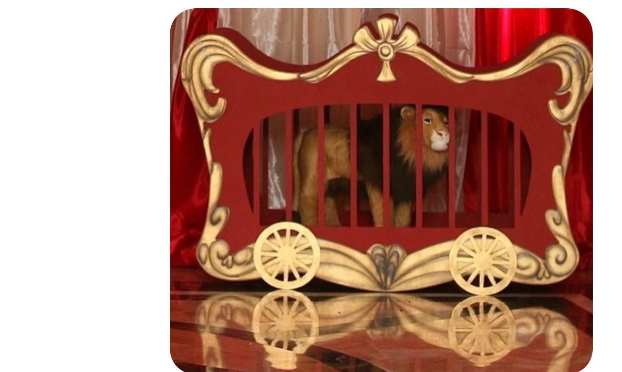 Circus Table Top Cage - Custom Prop Rentals