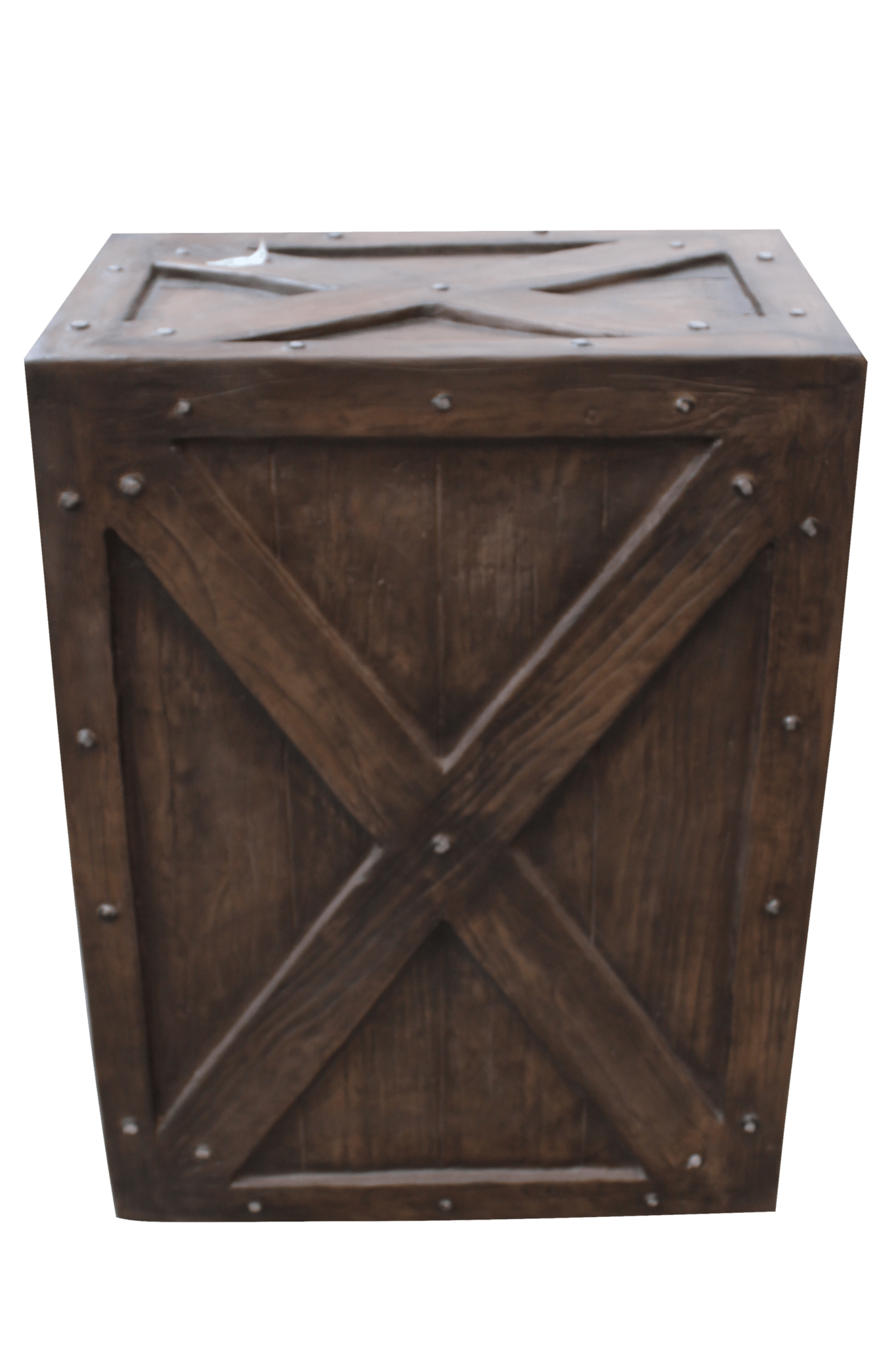Crate Dark Big - Custom Prop Rentals