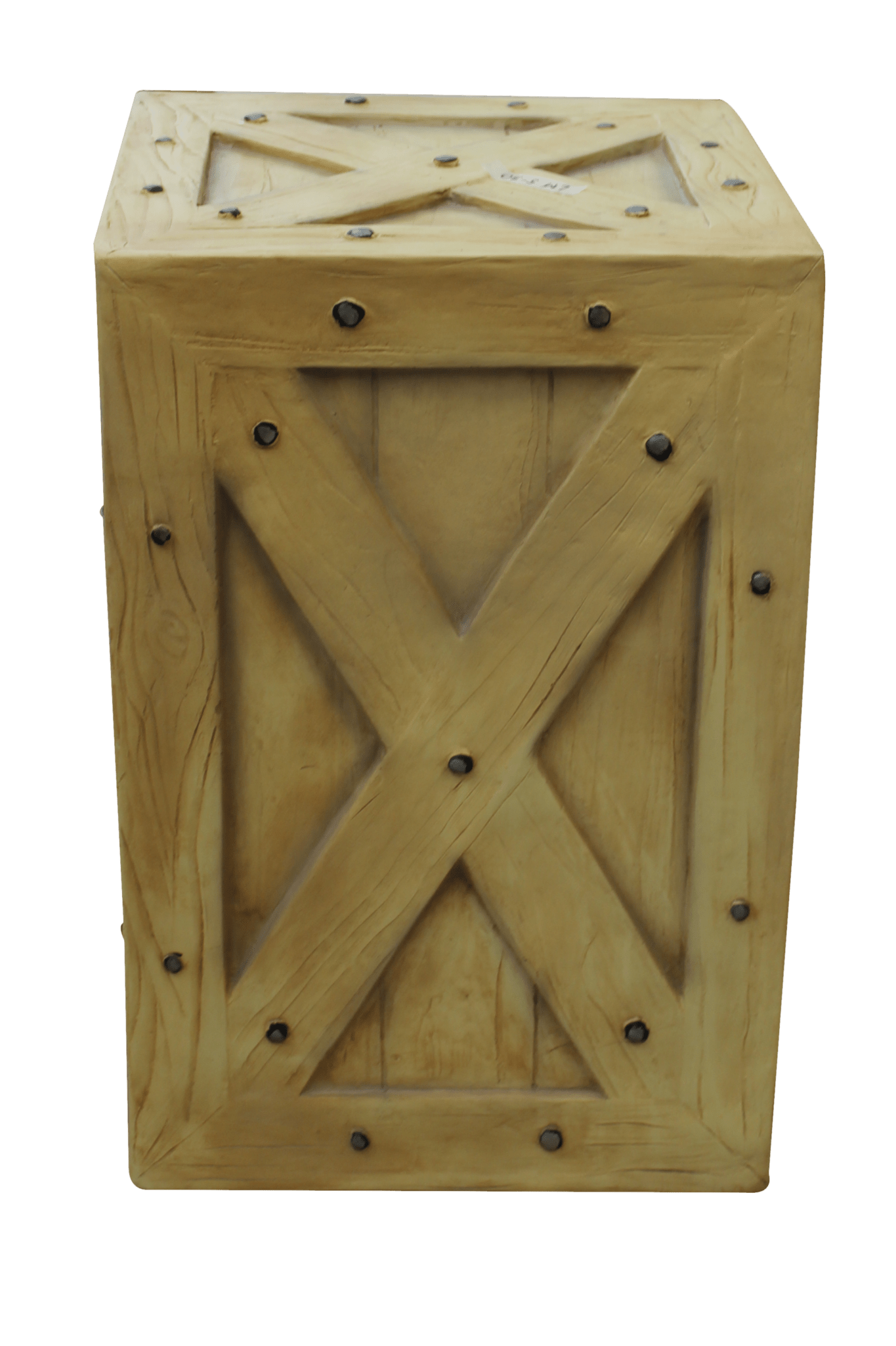 Crate Small Resin - Custom Prop Rentals