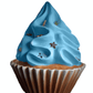 Cupcake w/ Blue Frosting - Custom Prop Rentals