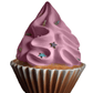 Cupcake w/ Pink Star Frosting - Custom Prop Rentals