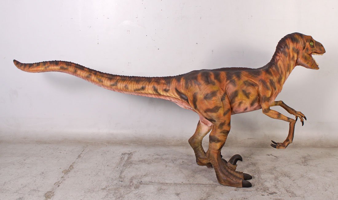 Deinonychus Green Dinosaur - Custom Prop Rentals
