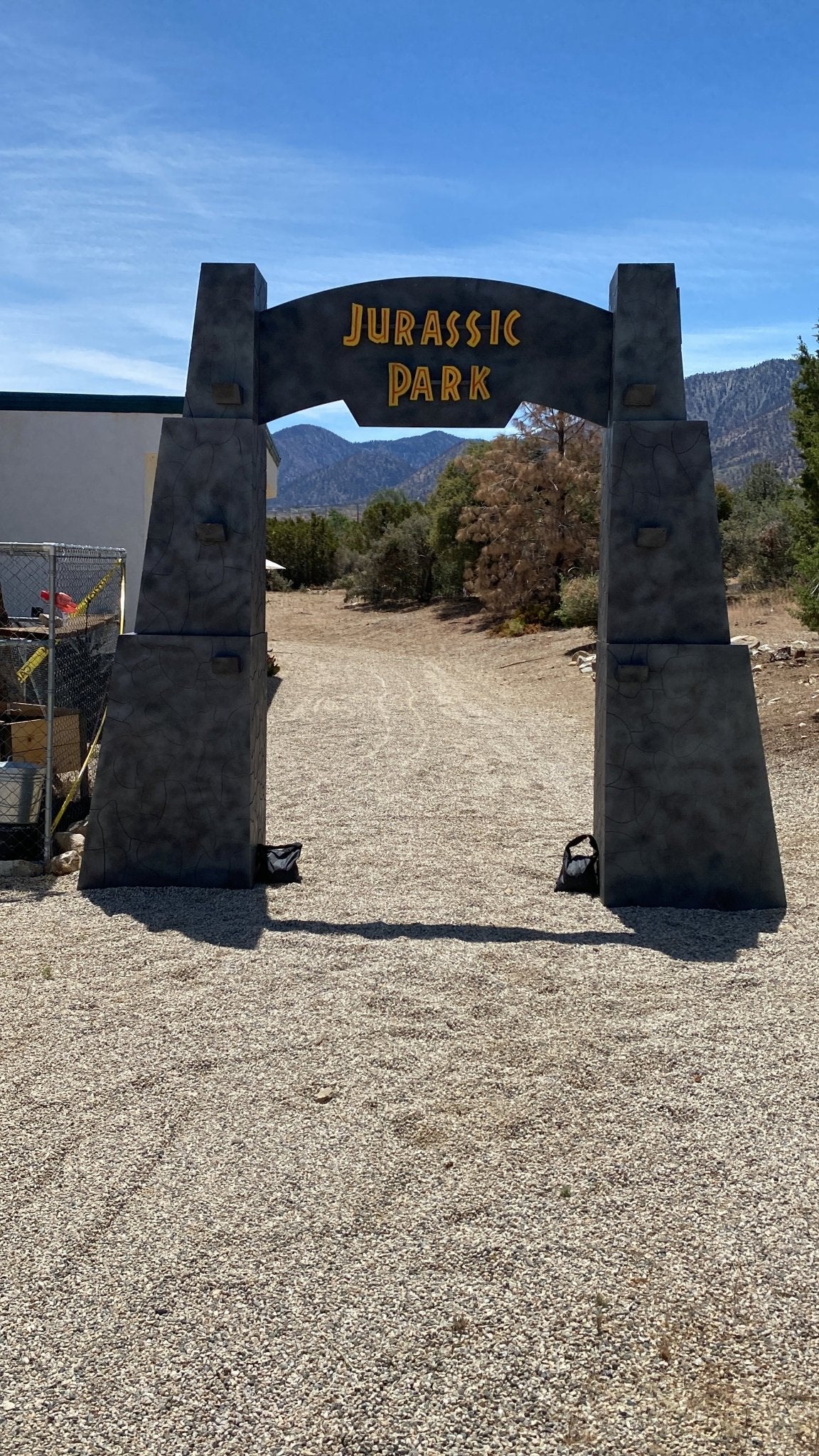 Jurassic Park Gate - Custom Prop Rentals