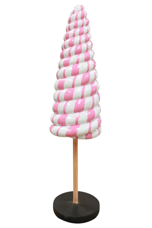 Pink Cone Lollipop