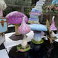 Mushroom Pastel Blue Split - Custom Prop Rentals