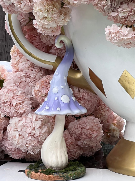 Mushroom Whimsical Pastel Lavender - Custom Prop Rentals