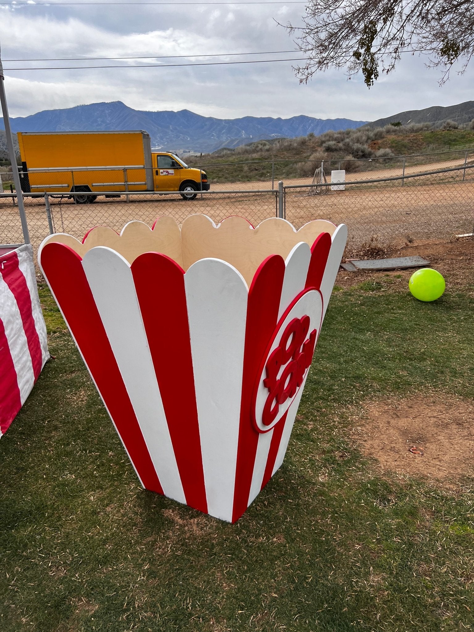 Popcorn Box - Custom Prop Rentals