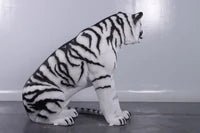 Siberian Tiger Sitting Life Size - Custom Prop Rentals