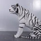 Siberian Tiger Sitting Life Size - Custom Prop Rentals