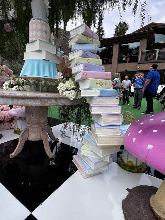 Stacked Books - Custom Prop Rentals