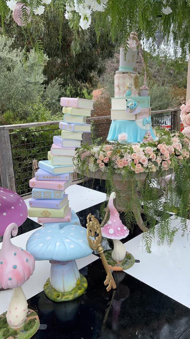 Stacked Books - Custom Prop Rentals