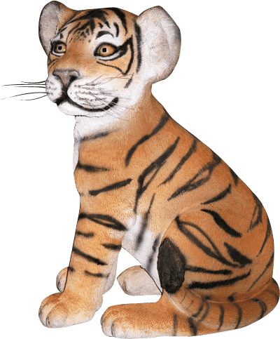 Tiger Cub Sitting - Custom Prop Rentals