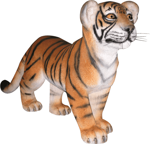 Tiger Cub Standing - Custom Prop Rentals