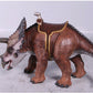 Triceratops Dinosaur With Saddle - Custom Prop Rentals