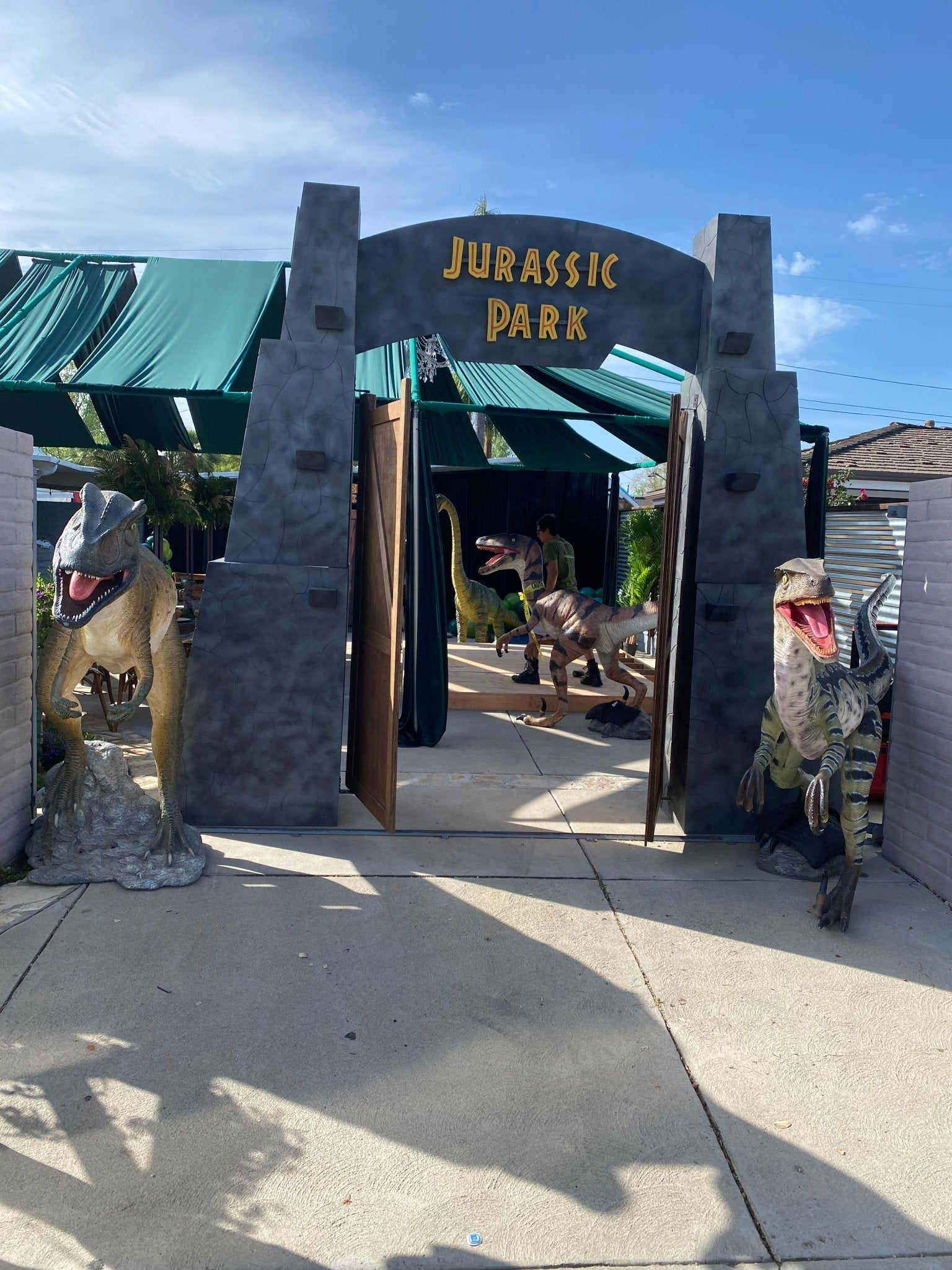 Velociraptor Delta Dinosaur - Custom Prop Rentals