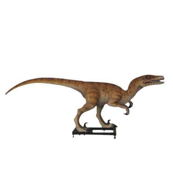 Velociraptor Dinosaur On Base - Custom Prop Rentals